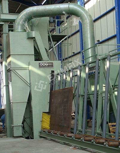 Vertical Plate Shotblasting Machine