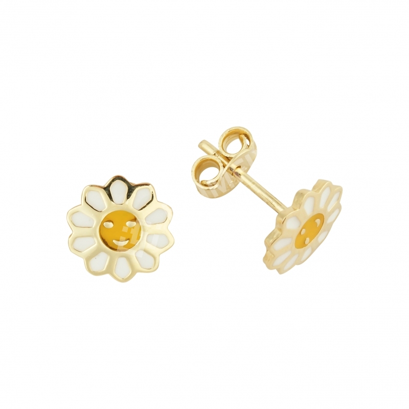 14K-18K-21K-22K Gold Baby Earrings