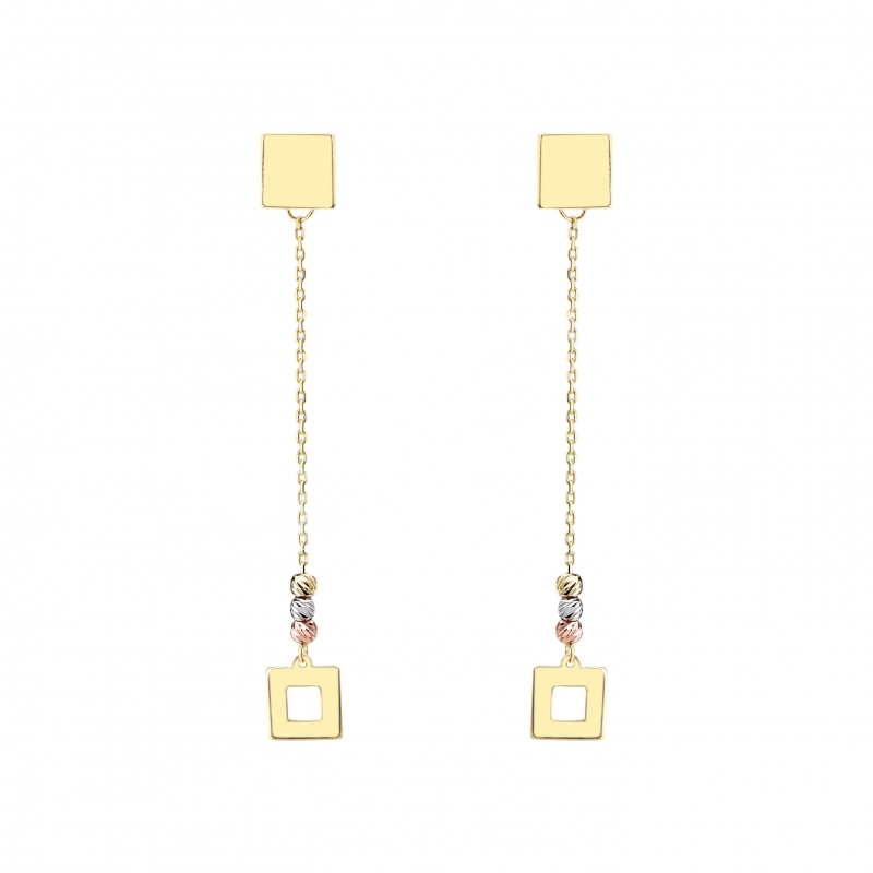 14K-18K-21K-22K Gold Earring