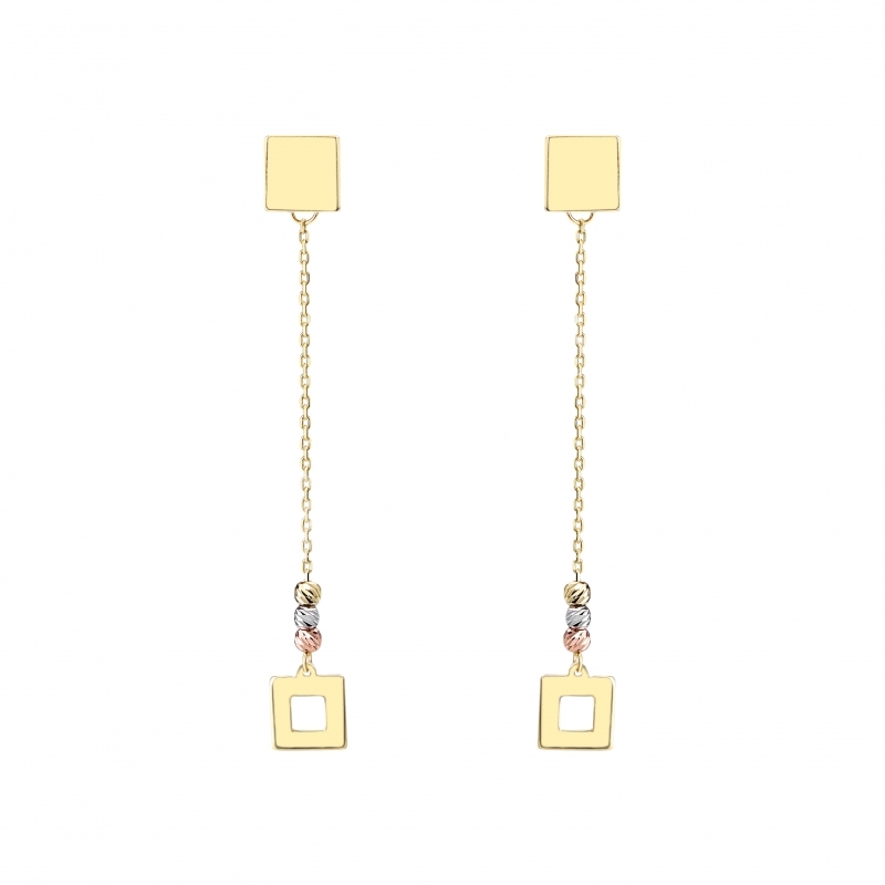 14K-18K-21K-22K Gold Earring