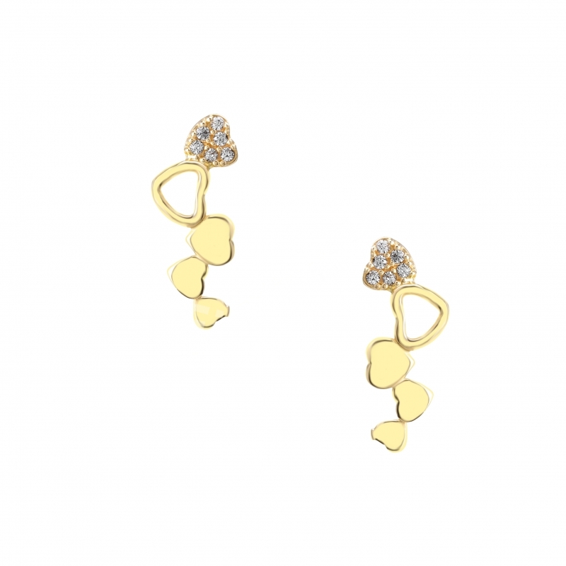 14K-18K-21K-22K Gold Earring