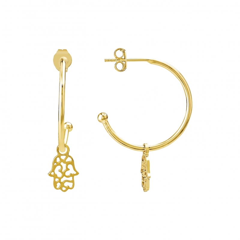 14K-18K-21K-22K Gold Earring