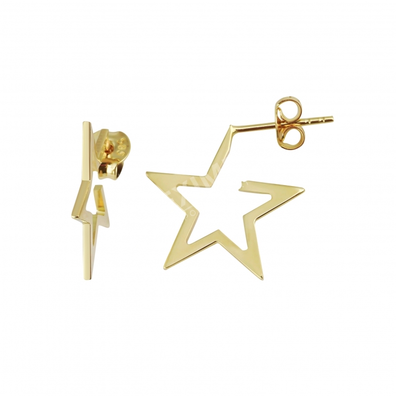 14K-18K-21K-22K Gold Earring