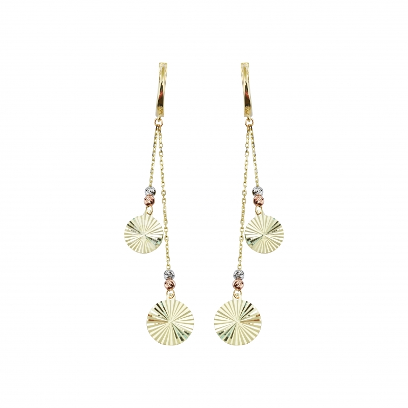 14K-18K-21K-22K Gold Earring