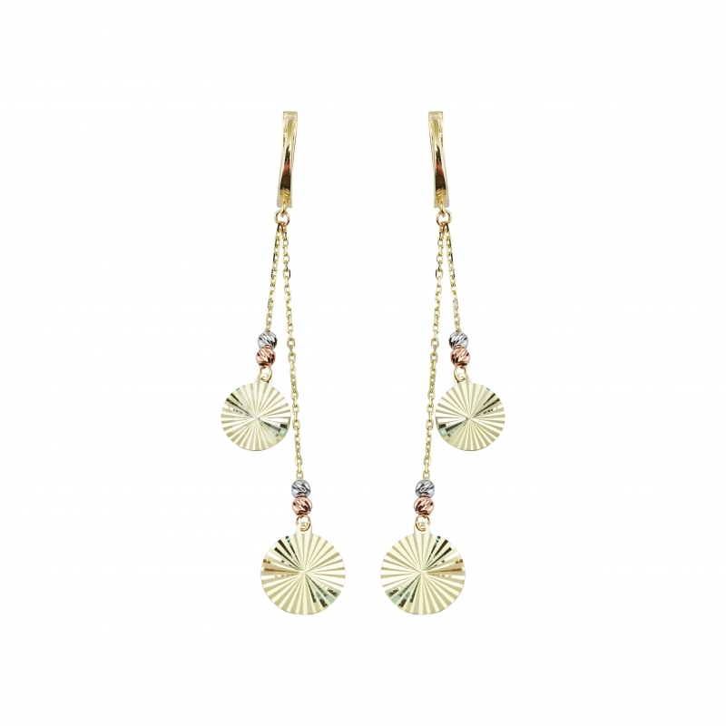 14K-18K-21K-22K Gold Earring