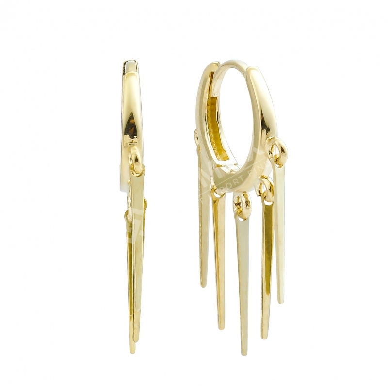 14K-18K-21K-22K Gold Earring