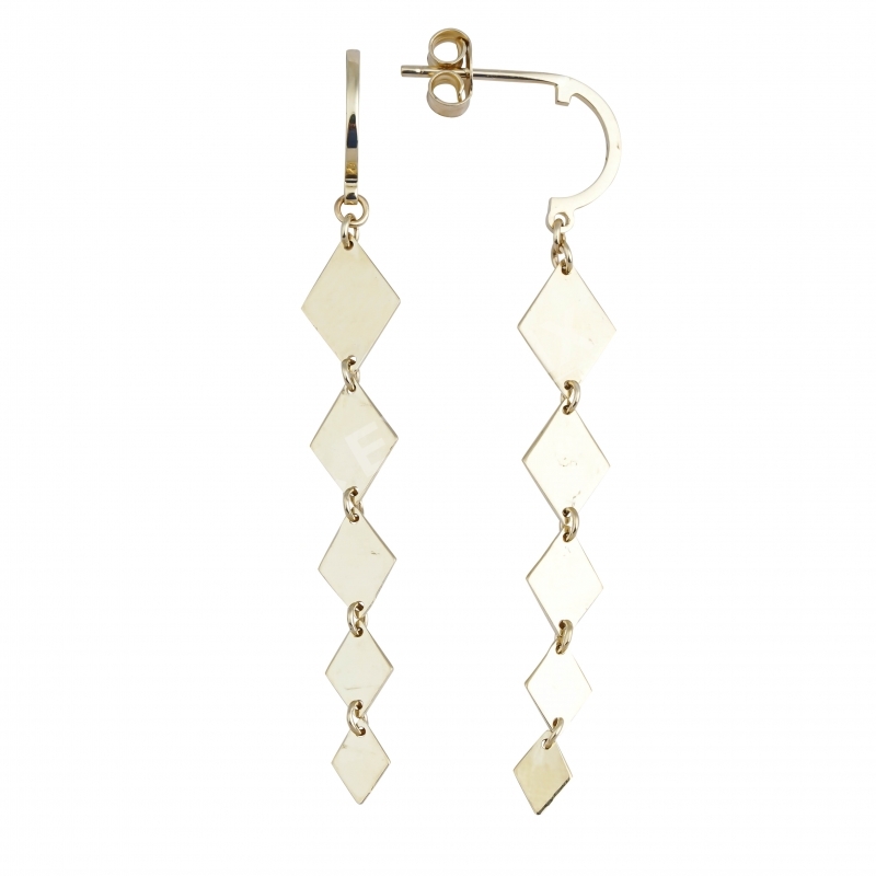 14K-18K-21K-22K Gold Earring