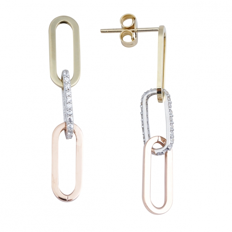 14K-18K-21K-22K Gold Earring