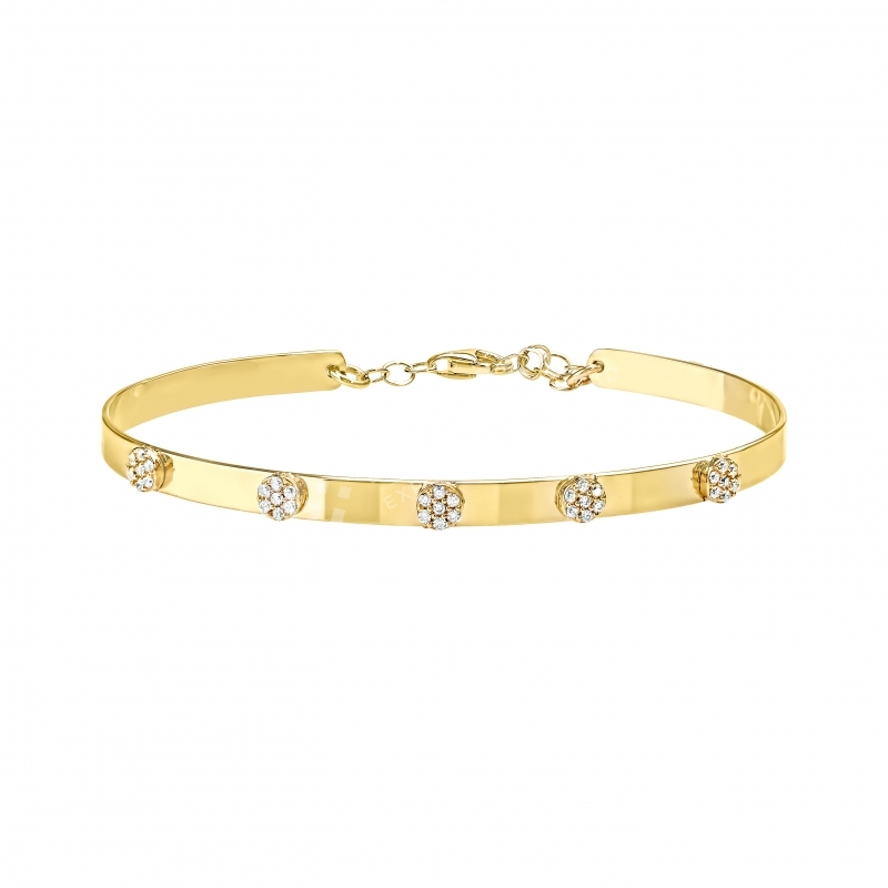14K-18K-21K-22K Gold Bangle