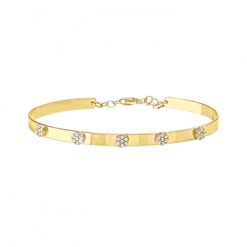 14K-18K-21K-22K Gold Bangle