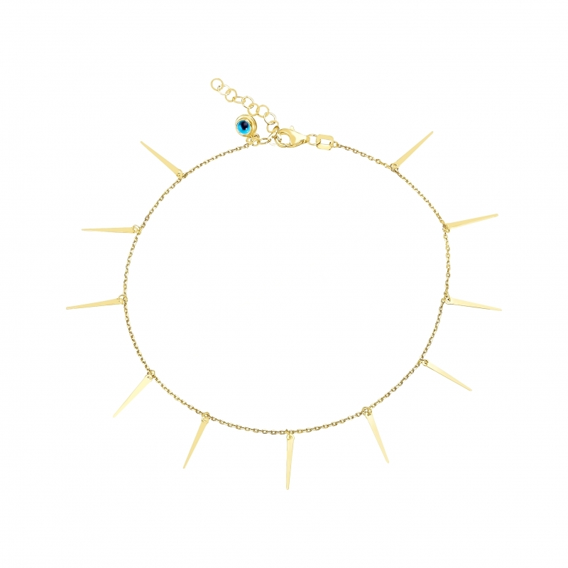 14K-18K-21K-22K Gold Anklet