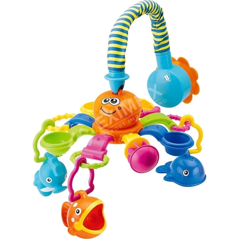 3 Toy Octopus Bath Tropics