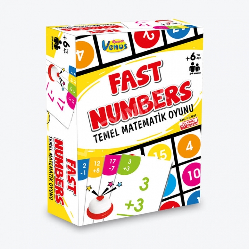 Quick Numbers Card Game